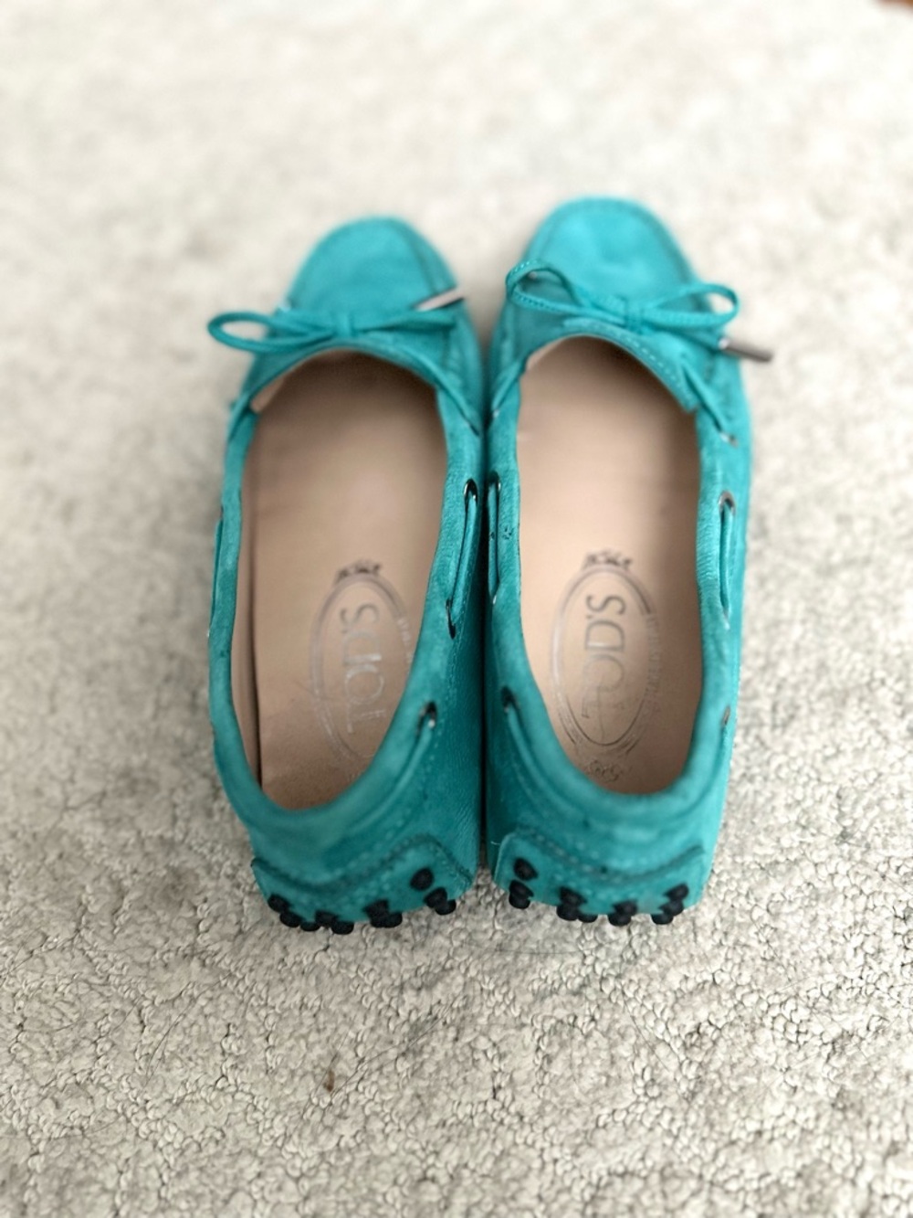 Tod's Suede driving Moccasins - Picture 3 of 8